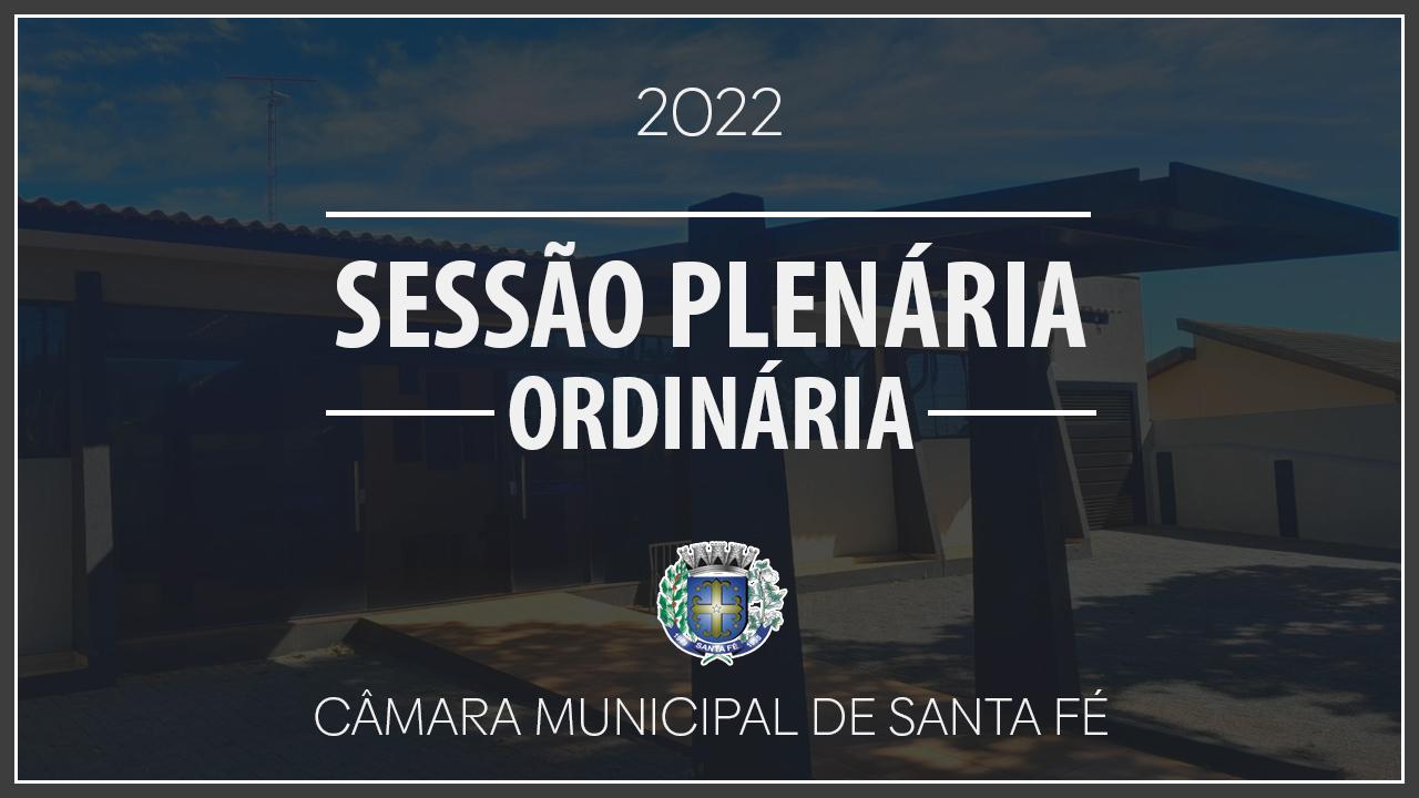 04ª Sessão Plenária Ordinária